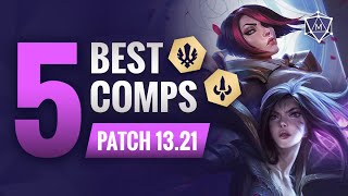 5 BEST Comps in TFT Set 95  Patch 1321 Teamfight Tactics Guide [upl. by Rossuck419]