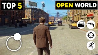 Top 5 Best Open World Games For Android 2024  Best Open World Games For Mobile [upl. by Aihsyak]