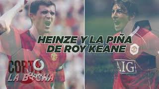 Tremendo Heinze y la piña de Roy Keane en el vestuario del Manchester United [upl. by Nnaassilem84]