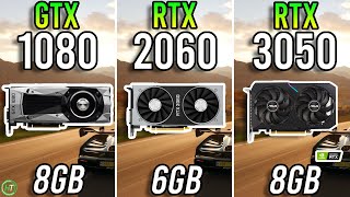 GTX 1080 vs RTX 2060 vs RTX 3050  Big Difference [upl. by Fleeman]