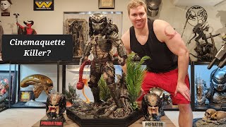 Prime 1 Jungle Hunter 13 Statue ReviewComparison to Cinemaquette Predator [upl. by Hgielrac]