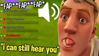 When a Default Skin can always hear you on Fortnite [upl. by Ahsilram39]