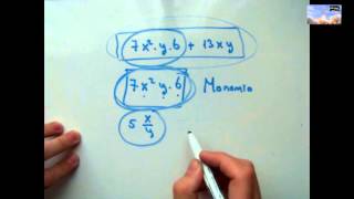 Expresiones algebraicas Monomio y Polinomio [upl. by Yanrahc993]