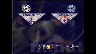 SERIE A 20012002 FIORENTINA  PIACENZA 13 [upl. by Nnednarb]