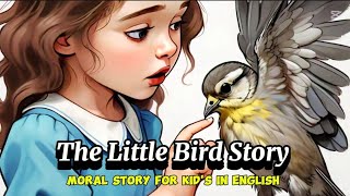 The Little Bird Story  Short story for kids in English  Bedtime Wonderworld [upl. by Seerdi675]