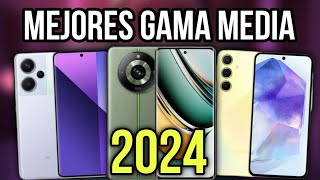 TOP 3 MEJORES CELULARES GAMA MEDIA del PARA COMPRAR en 2024 [upl. by Mathi]