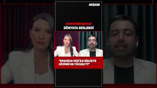 BAŞKAN ERDOĞAN SESİ İLE BİRLİKTE SÖZÜNÜDE YÜKSELTTİ AKŞAM TV CANLI YAYININDA GÜNDEMİ DEĞERLENDİRDİM [upl. by Chessa]