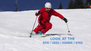 Ski Technique Demonstrations Short Film 7 mins [upl. by Audun667]