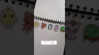 Cute stickers  how to make stickers at home  ays [upl. by Niassuh]