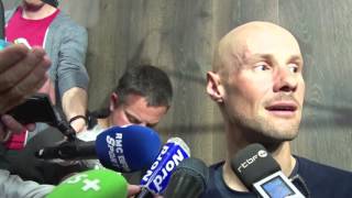 Tom Boonen  interview davant course  ParisRoubaix 2017 [upl. by Yelsnit]