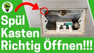 Spülkasten Öffnen ✅ TOP ANLEITUNG Wie WC Drückerplatte amp Unterputz Betätigungsplatte Demontieren [upl. by Alard962]