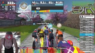 Zwift  Race Community Racing Festival  Aeonian  Castle Crit B on Castle Crit [upl. by Tailor]