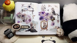 ASMR✨ scrapbooking 🔎In the Mirror asmr scrapbooking journal creativejournaling [upl. by Asinla]