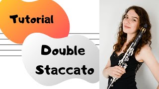 Clarinet Double StaccatoDouble Tongue Tutorial No1 [upl. by Ceil]