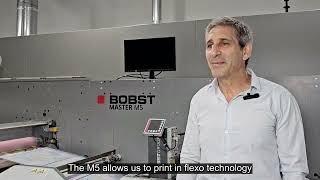 BOBST MASTER M5 with oneECG technology is first choice for Isamar [upl. by Elleined467]