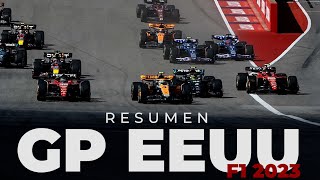 Resumen del GP de los Estados Unidos  F1 2023  Víctor Abad [upl. by Aciruam491]