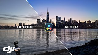 OSMO POCKET 3 Editing DLogM LUT DaVinci Resolve 18 [upl. by Iralav]