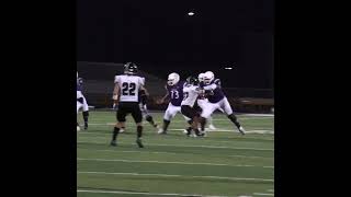 🏈INTERCEPTION by Sean Pleasant 25 Pflugerville Connally [upl. by Alejoa840]