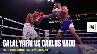 FIGHT HIGHLIGHTS  Galal Yafai vs Carlos Vado [upl. by Gwenni195]