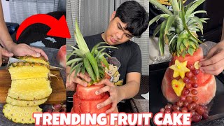 TRENDING TIKTOK FRUIT CAKEGRABE ANG GALING [upl. by Massingill]