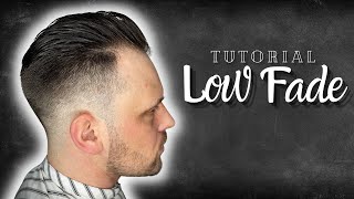 LOW FADE TUTORIAL  HERREN HAARSCHNITT  MÄNNER HAARE SCHNEIDEN LERNEN [upl. by Frum]