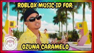 OZUNA  CARAMELO ROBLOX MUSIC IDCODE  JANUARY 2024  WORKING  código de música roblox [upl. by Anileva356]