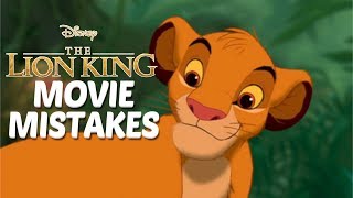 10 Biggest The Lion King MOVIE MISTAKES You Totally Missed  The Lion King Goofs amp Fails [upl. by Elene]