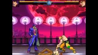 MUGEN Jotaro vs OVA DIO 480p [upl. by Ramma317]