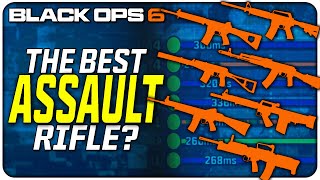 The BEST Assault Rifle in Black Ops 6  Full AR Stat Comparison [upl. by Helbonna]