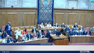 Leeds City Council  Leeds Full Council  11 September 2024 Part 2 [upl. by Anilek]