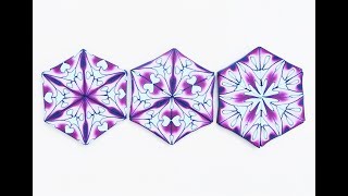 Polymer Clay Tutorial a Quick and Easy Kaleidoscope Cane [upl. by Acinej425]