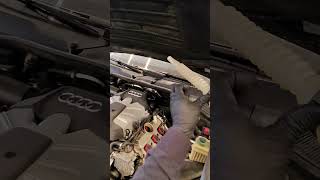 20112016 Audi Q7 30T 32L Engine Oil Filter Change Replacement Repair automobile diy audi 0w40 [upl. by Raseac244]