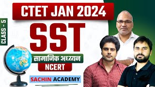 CTET 21 JAN SST Class 5 by Sachin Academy Live 8pm [upl. by Hcire]