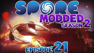 SPORE Modded  I BRING DESTRUCTION  Ep21 Season2  Spore [upl. by Luapnaej]