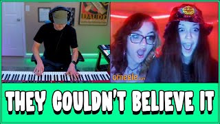 Pianist Flexes His Perfect Pitch on OMEGLE [upl. by Llerol]