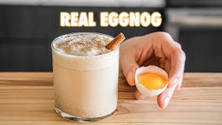 Super Easy Homemade Eggnog [upl. by Dredi620]