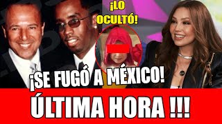 THALIA FUE PILLADA por EL FBI SE FUGÓ A MÉXICO porque CALLÓ LO DE TOMMY MOTTOLA y DIDDY COMBS [upl. by Neeuq]