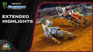 Supercross 2024 EXTENDED HIGHLIGHTS Round 7 in Arlington  22424  Motorsports on NBC [upl. by Blaine]