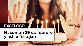 Año bisiesto Así festejan los que cumplen años un 29 de febrero [upl. by Arabele]