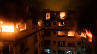 Fire in upscale Paris apartment building kills nine [upl. by Whang]