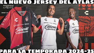 EL NUEVO JERSEY DEL ATLAS 202425🔴⚪⚫ [upl. by Socher]