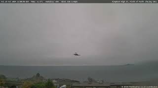 25 October 2024  Kinghorn WeatherCam Timelapse [upl. by Ennyleuqcaj]