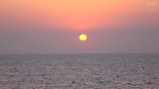 Einschlafmusik 1 Stunde Meer Flöte heilsame 432 HZ Musik amp Sonnenuntergänge für Schlaf [upl. by Cly447]