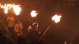 UpHellyAa Junior Procession 2018 [upl. by Eecyal]