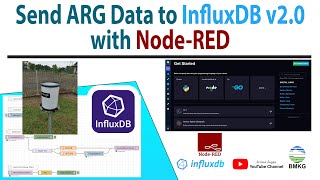 Send ARG Data to InfluxDB v20 with Node RED [upl. by Yahsram]