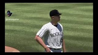 Gameplay The show 23 🕹️ 🎮  Atlanta Braves vs Colorado Rockies [upl. by Kram]