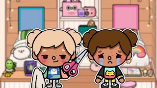 The Twins Pierce Their Ears By THEMSELVES  with voice  Toca Boca Life World [upl. by Retseh]