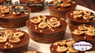 Recette de Palets Breton Sarrasin Caramel et Gianduja [upl. by Glanti]