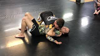 Side Control D’Arce Choke  ZombieProofBJJ NoGi [upl. by Asemaj]