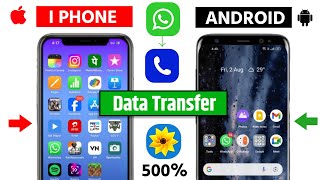 📲 How To Transfer Data From Iphone To Android  How To Transfer Data From Android To Iphone [upl. by Anekahs]